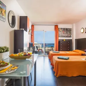 926 Fabulous View Of Lasamericas, Seafront Studio! Appartement